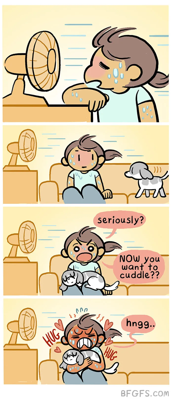 Girlfriend Illustrates Everyday Life With Her Boyfriend And A Puppy In 20 Adorable Comics