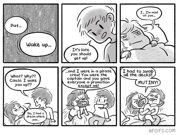Girlfriend Illustrates Everyday Life With Her Boyfriend And A Puppy In 20 Adorable Comics