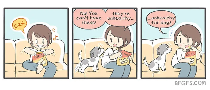 Girlfriend Illustrates Everyday Life With Her Boyfriend And A Puppy In 20 Adorable Comics
