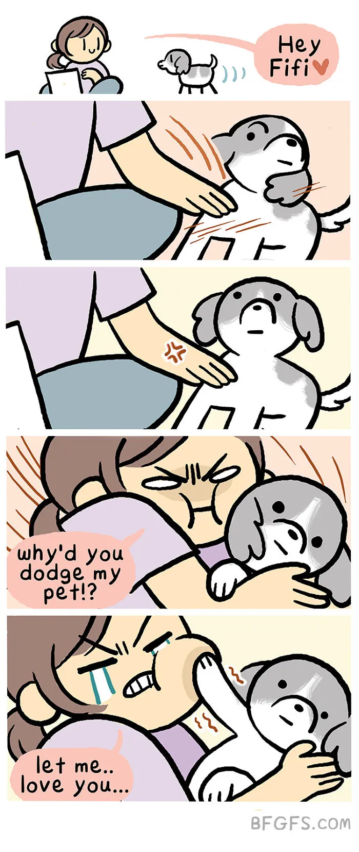 Girlfriend Illustrates Everyday Life With Her Boyfriend And A Puppy In 20 Adorable Comics