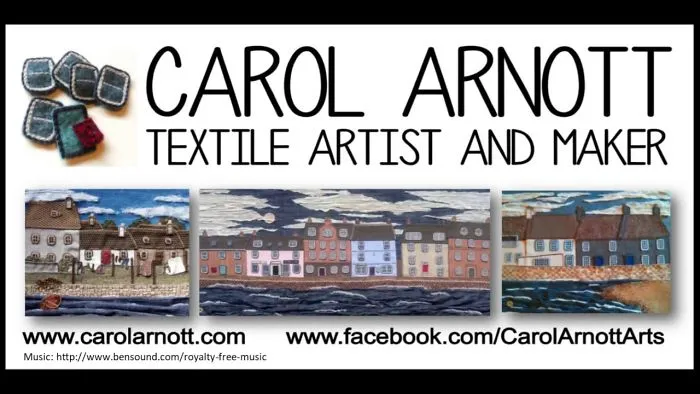 Carol Arnott - Textile Art Time-Lapse