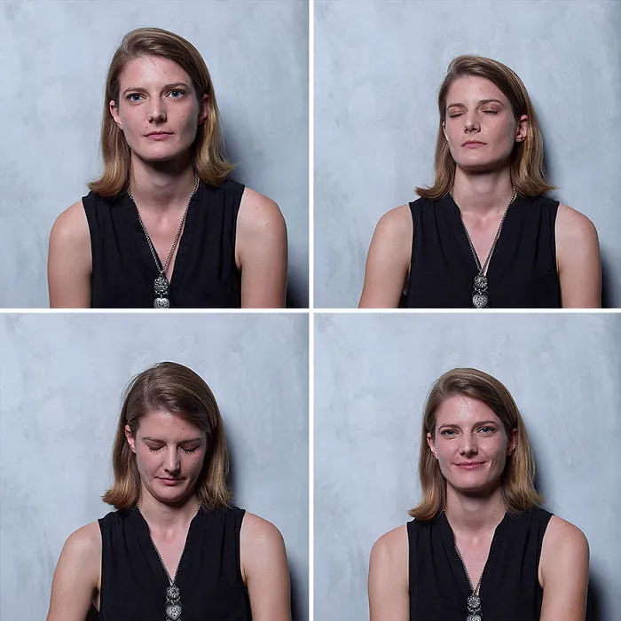 Esta serie de fotos muestra los rostros de mujeres antes, mientras y después de tener un orgasmo para normalizar la sexualidad femenina