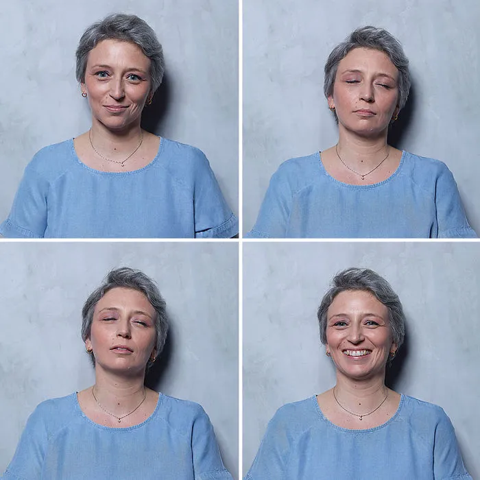 Esta serie de fotos muestra los rostros de mujeres antes, mientras y después de tener un orgasmo para normalizar la sexualidad femenina