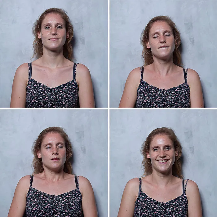 Esta serie de fotos muestra los rostros de mujeres antes, mientras y después de tener un orgasmo para normalizar la sexualidad femenina