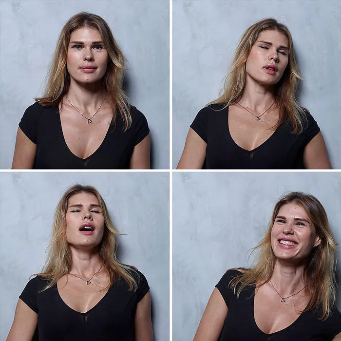 Esta serie de fotos muestra los rostros de mujeres antes, mientras y después de tener un orgasmo para normalizar la sexualidad femenina