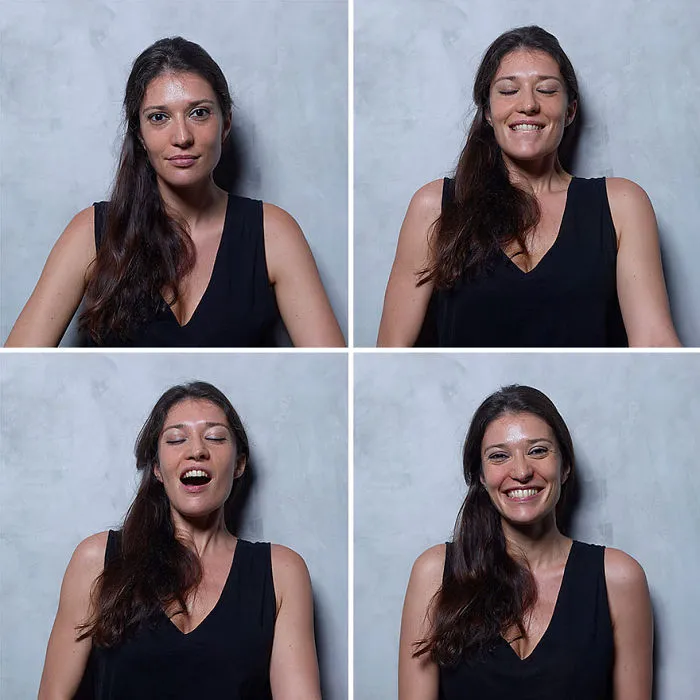 Esta serie de fotos muestra los rostros de mujeres antes, mientras y después de tener un orgasmo para normalizar la sexualidad femenina