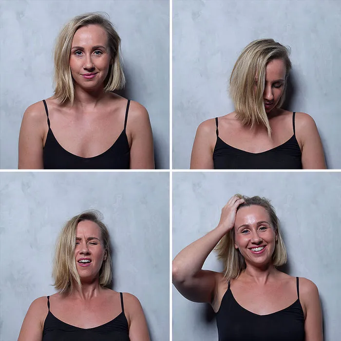Esta serie de fotos muestra los rostros de mujeres antes, mientras y después de tener un orgasmo para normalizar la sexualidad femenina
