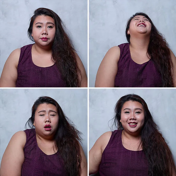 Esta serie de fotos muestra los rostros de mujeres antes, mientras y después de tener un orgasmo para normalizar la sexualidad femenina