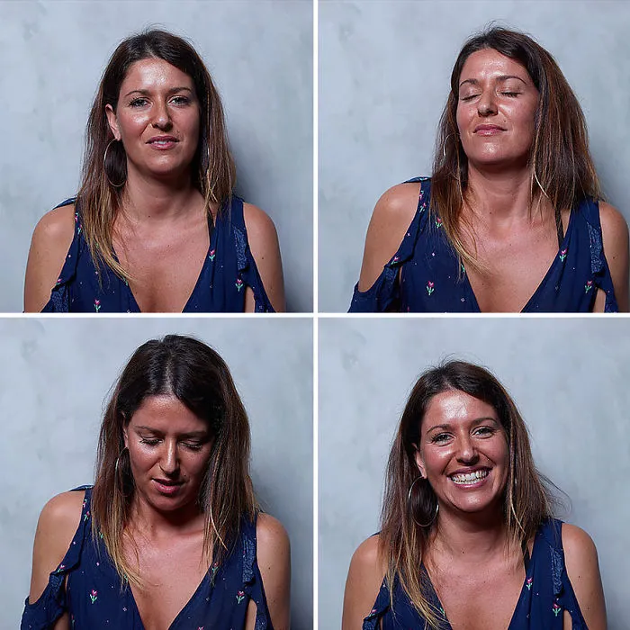 Esta serie de fotos muestra los rostros de mujeres antes, mientras y después de tener un orgasmo para normalizar la sexualidad femenina
