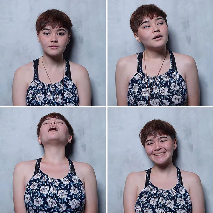 Esta serie de fotos muestra los rostros de mujeres antes, mientras y después de tener un orgasmo para normalizar la sexualidad femenina