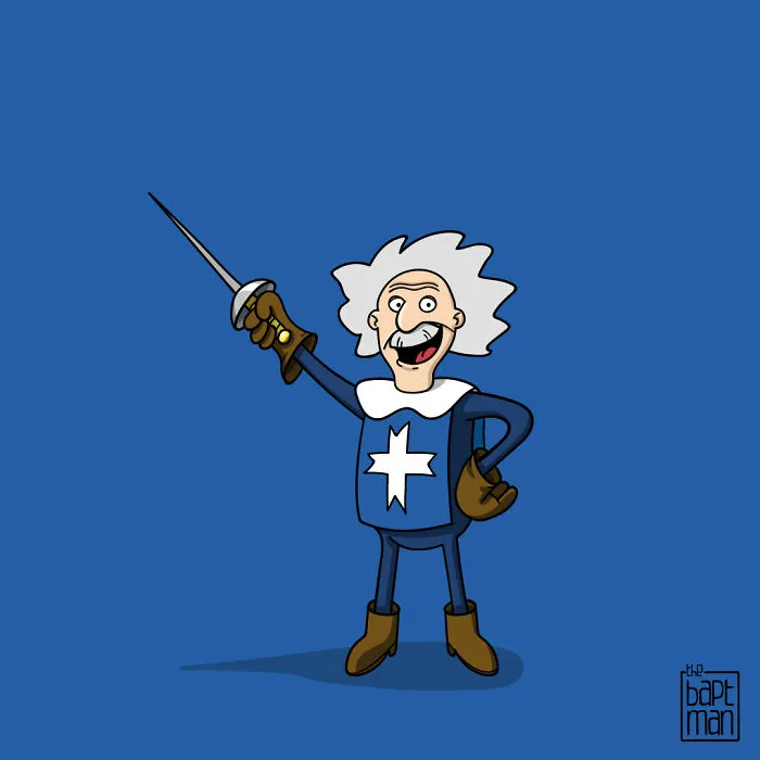 Albert Einstein The Fifth Musketeer
