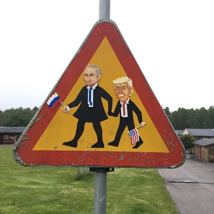 Someone Is ‘Vandalising’ Streets With Pixel Art, And The Result Is Awesome