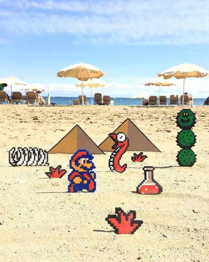 Someone Is ‘Vandalising’ Streets With Pixel Art, And The Result Is Awesome