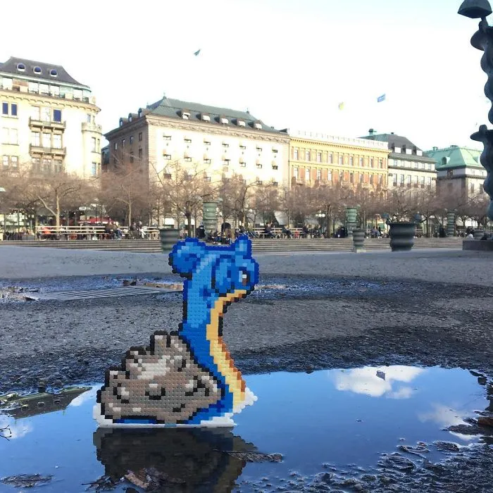 Someone Is ‘Vandalising’ Streets With Pixel Art, And The Result Is Awesome