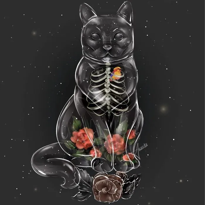 I Draw Animals As Beautiful Glass Terrariums