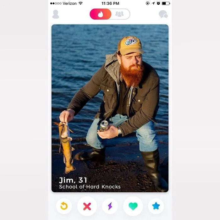 The Holding A Fish Guy