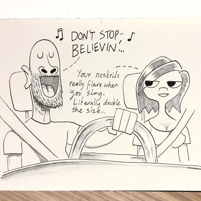 Kellie Really Enjoys When I Sing In The Car