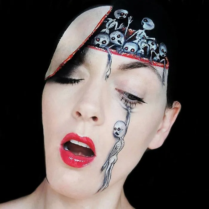 Makeup Artist Turns Herself Into Monsters From Your Most Terrifying Nightmares