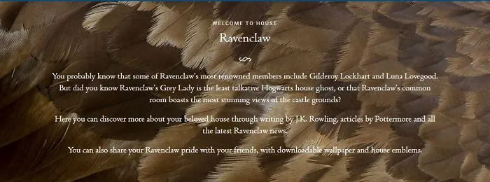 I Made It To Pottermore!