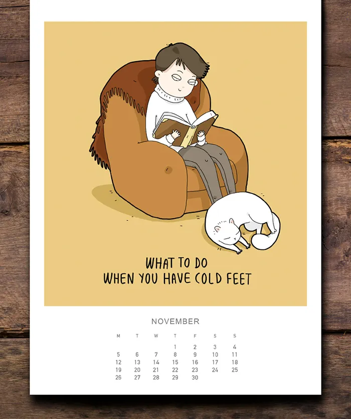 I Created A Cat Calendar To Make 2018 Pawesome