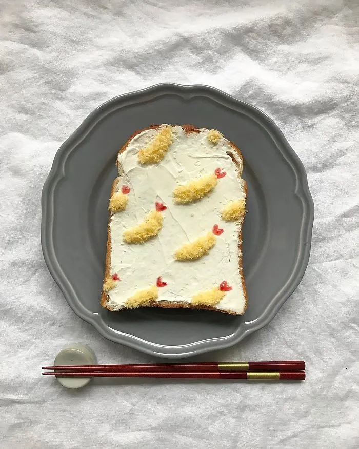 Woman Turns Her Boring Breakfast Toast Into Art