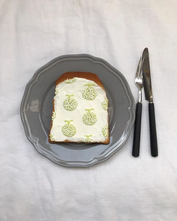 Woman Turns Her Boring Breakfast Toast Into Art
