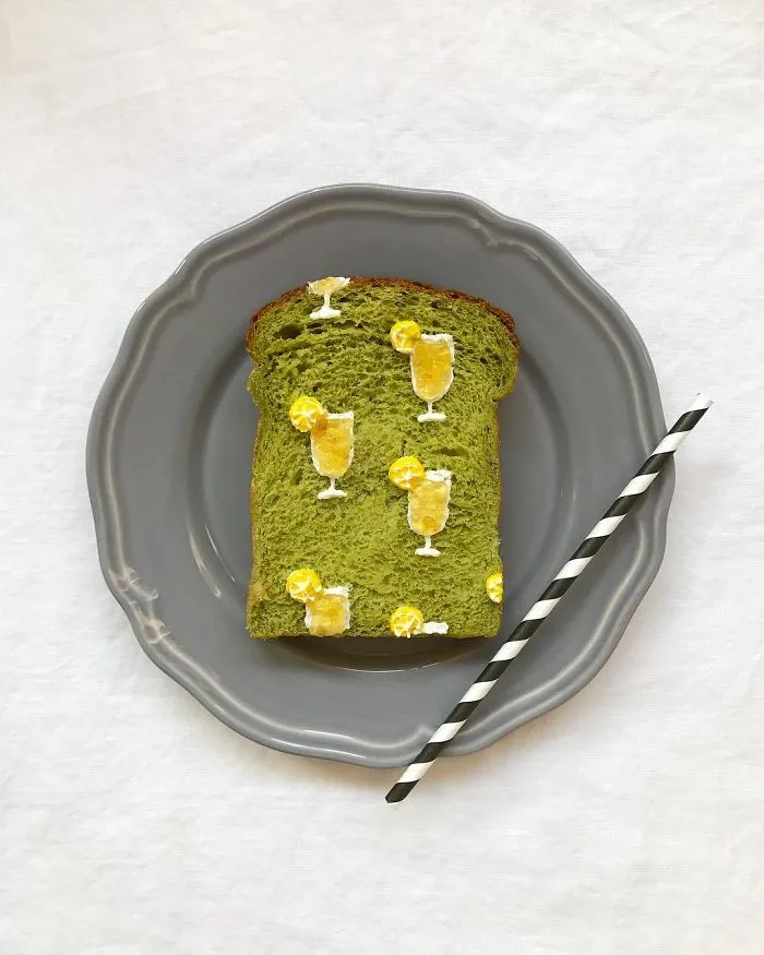 Woman Turns Her Boring Breakfast Toast Into Art