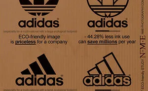 Eco-Frienly Logo-Design Saves Adidas Millions Per Year!!!
