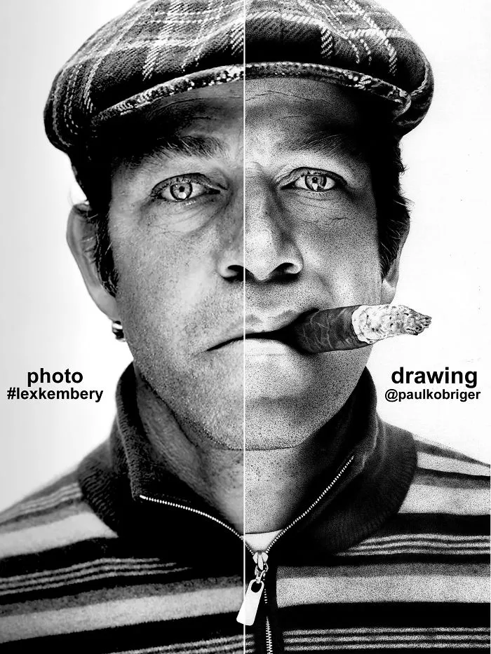 I Spent 150 Hours And Over A Million Dots To Create This Drawing With A Ballpoint Pen