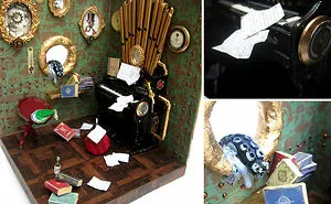 I Make Messy Miniature Scenes From Foam