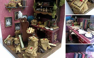 I Make Messy Miniature Scenes From Foam
