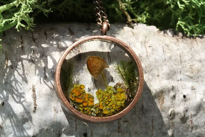I Capture The Beauty Of Woodlands And Meadows In Resin Jewelry