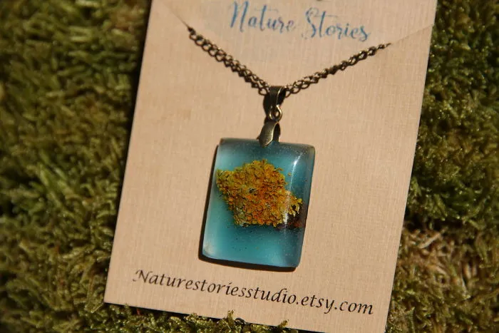 I Capture The Beauty Of Woodlands And Meadows In Resin Jewelry