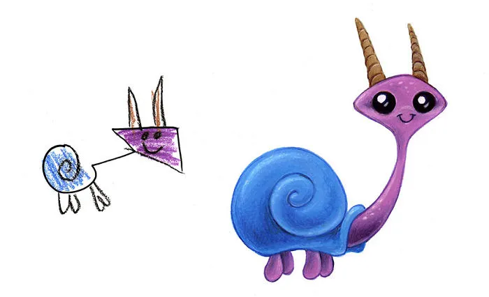 I Spent The Summer Drawing 150 Monsters Based On Kid Drawings