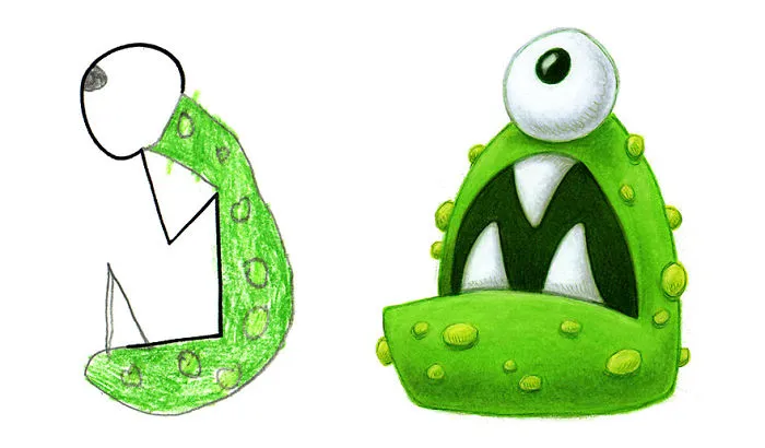 I Spent The Summer Drawing 150 Monsters Based On Kid Drawings