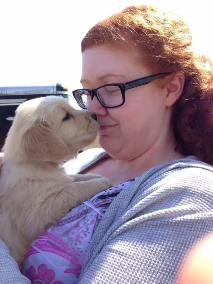 Meeting Thor For The First Time. He'll Grow Into The Name.