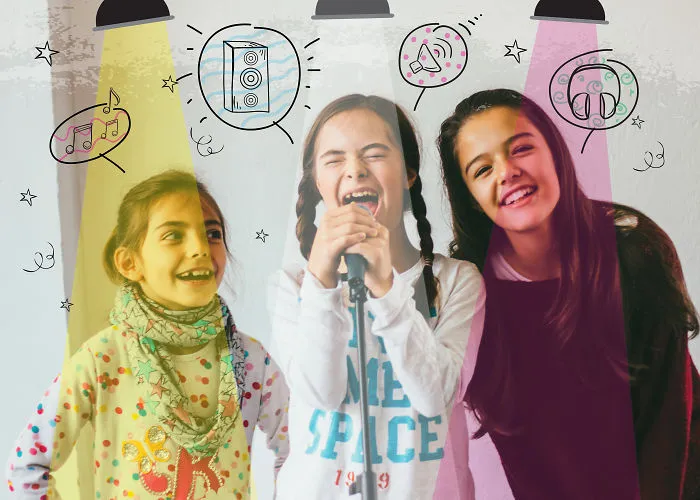 Ilina Has Sparkling Stars In Her Eyes And She Has A Beautiful Voice. She Always Has The Support Of Her Two Sisters; Down Syndrome