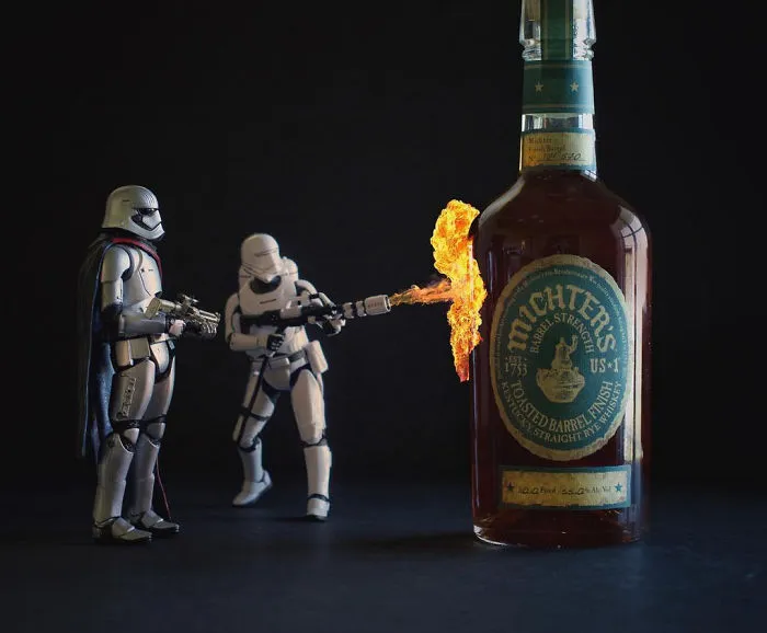 Photographer Poses Stormtroopers With Top Shelf Liquor And The Results Are Awesome