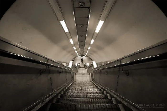 Maida Vale Station - Man At The End Of The Tunnel