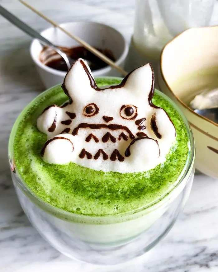 17-Year-Old Creates 3D Latte Art And It's Too Cute To Drink
