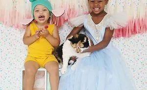 I Make Halloween Costumes For My Kids And Their Furry Friends That Live On Our Farm