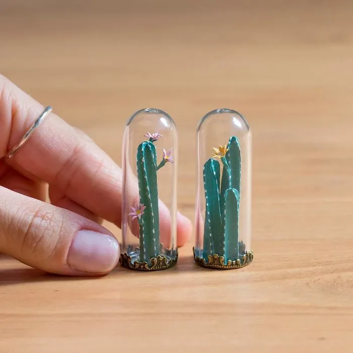 Miniature Paper Plants That Take Me Up To 20 Hours To Create