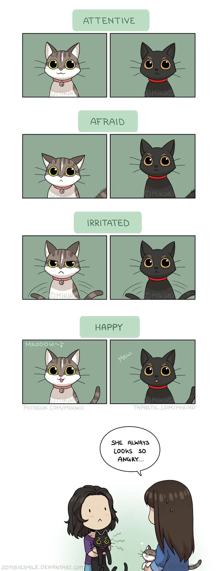Artist Illustrates Everyday Life With Her Boyfriend And Cat In 54 Adorable Illustrations