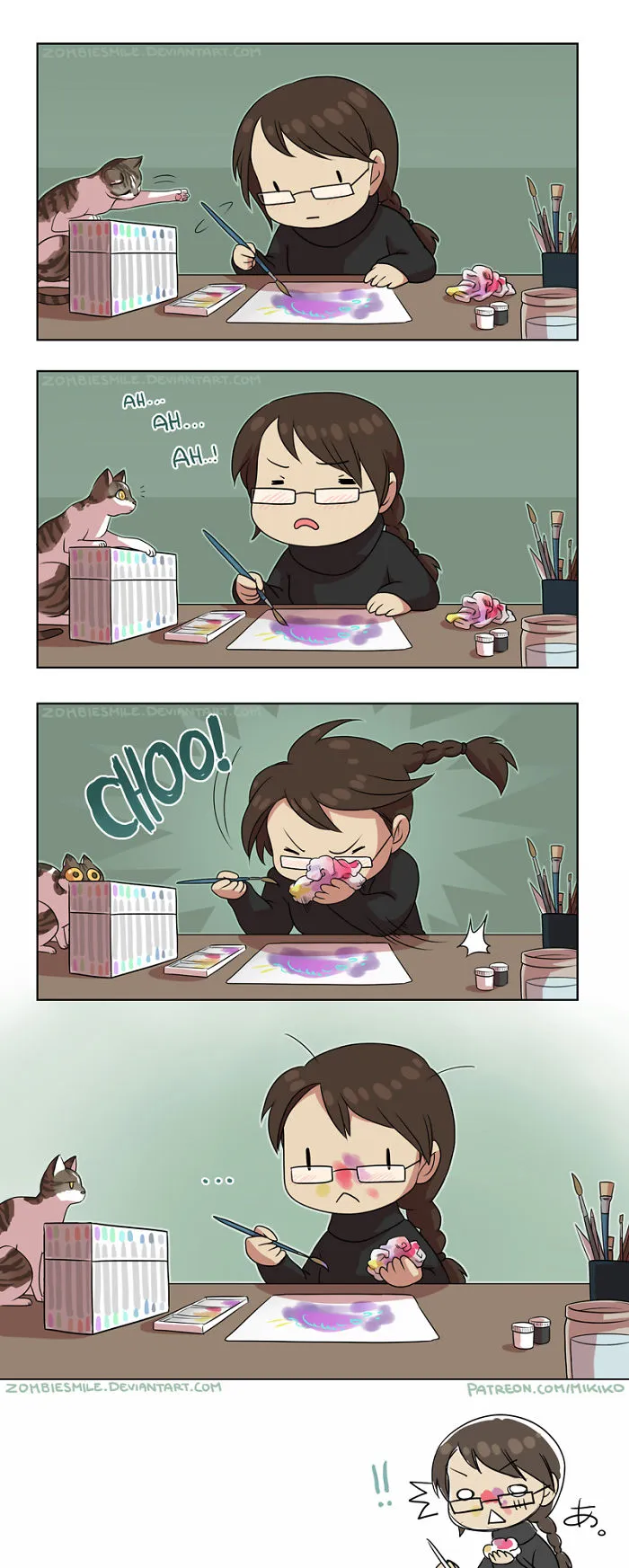 Artist-Life-Comics-Zombiesmile-Mikiko
