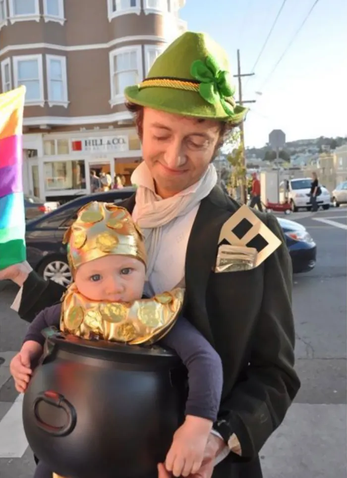 Leprechaun y su olla de oro