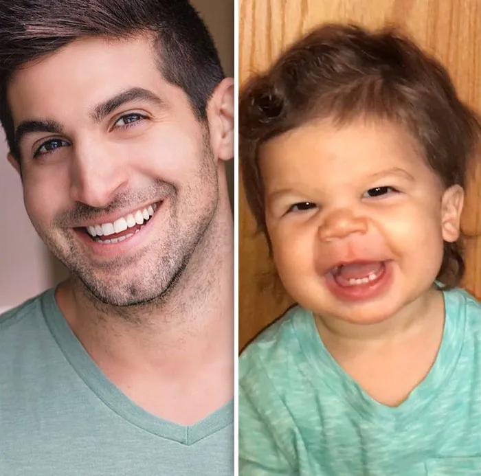 Mom Makes Fun Of Her Model Brother By Having Her Toddler Recreate His Poses, And Result Is Hilariously Adorable