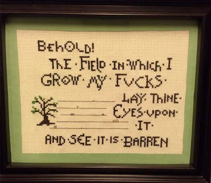 117 Times Cross Stitches Were So Badass, They Were Perfect For 21st Century