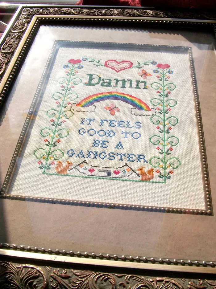 117 Times Cross Stitches Were So Badass, They Were Perfect For 21st Century