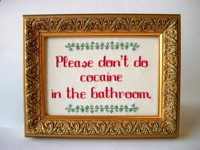 117 Times Cross Stitches Were So Badass, They Were Perfect For 21st Century