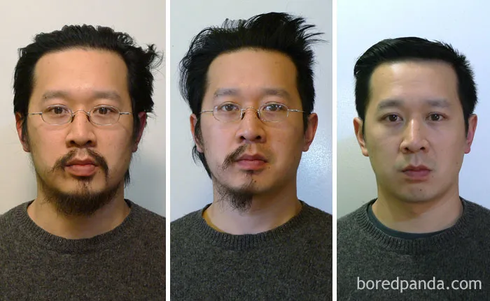 Four Months Without A Shave Or Haircut